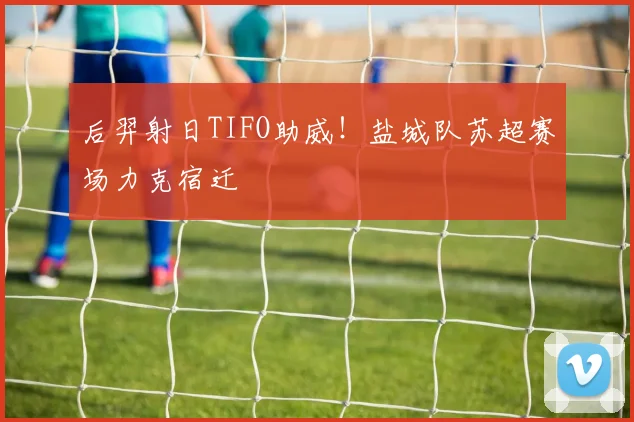 后羿射日TIFO助威！盐城队苏超赛场力克宿迁