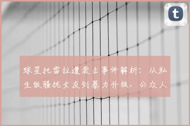 球星托雷拉遭袭击事件解析：从私生饭骚扰女友到暴力升级，公众人物该如何防范？