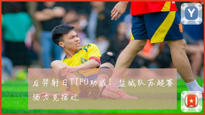 后羿射日TIFO助威！盐城队苏超赛场力克宿迁